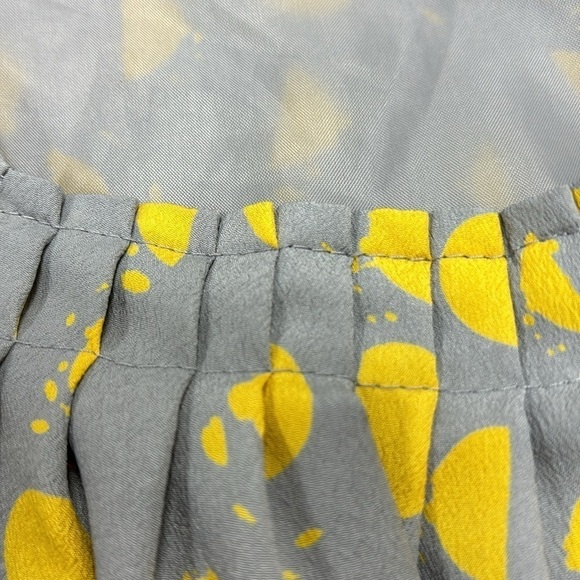 Mossimo Gray and yellow women's dress size XS short and loose dress. - Picture 5 of 13